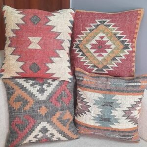 Handwoven Cotton Cushion Cover