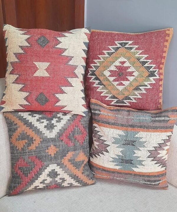 Handwoven Cotton Cushion Cover
