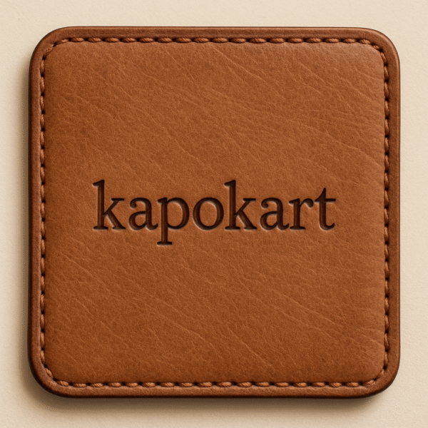 Personalized Leather Coasters